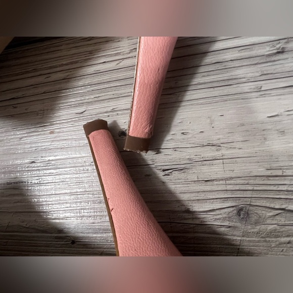 COACH Waverly 85 Pumps in Leather - Light Rose | Dressy Bling Rhinestone Classic - Picture 12 of 14